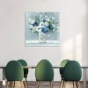 iCanvas Be Happy Blue by Sally Swatland Canvas Print Wall Art - 3 of 3