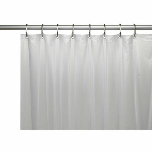 Vinyl Shower Curtain Liners, Extra Long Shower Curtain Liner Target