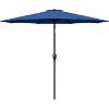 Gulches 9ft Outdoor Market Table Patio Umbrella with Button Tilt, Crank and 8 Sturdy Ribs for Garden, Deck, Lawn, Backyard & Pool - 3 of 4