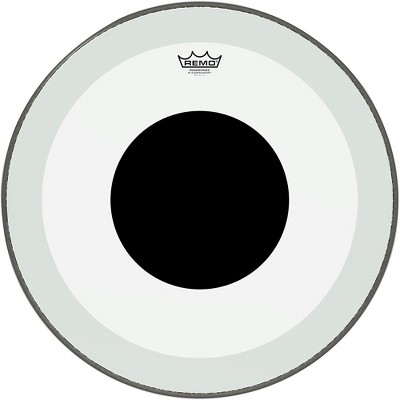 Remo Powerstroke 3 Clear Bass Drum Head With Black Dot : Target