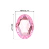 Unique Bargains Acrylic Flat Back Diamond Gems Bead for Face Painting DIY Crafts 25 Pcs - 2 of 4