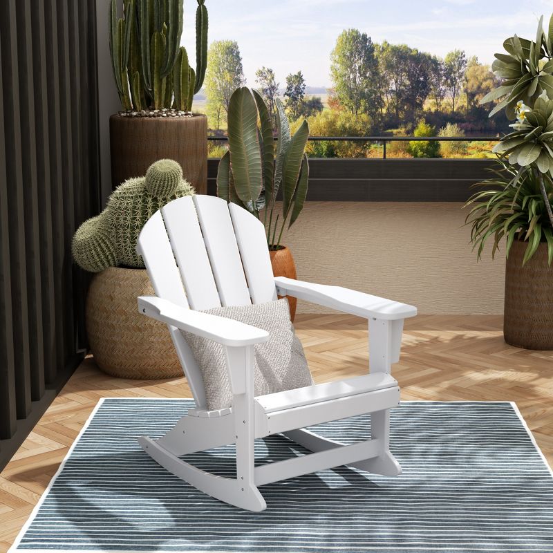 WestinTrends  Outdoor Patio Porch Rocking Adirondack Chair, 2 of 7