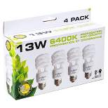 SunBlaster SL0900151 13 Watt Indoor Energy-Efficient Plant Grow Light Set with 4 CFL Lightbulbs for All Year Usage in Home