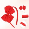 Unique Bargains Non-slip Fashion Bowknot Headband 0.35" Wide 3 Pcs - 4 of 4
