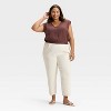 Women's Modern Gauze V-Neck Blouse - A New Day™ - 3 of 3