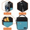 OPUX Insulated Lunch Box, Soft School Cooler Bag Kids Boys Girls, Leakproof Reusable Compact Small Pail Tote Men Women Adult Work - 4 of 4