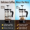 Impresa [200 pack] No Mess French Press Brew Bag to Save Time Cleaning - Disposable - 2 of 4