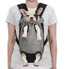 PetAmi Dog Carrier Backpack, Adjustable Ventilated Front Chest Sling Bag, Hiking Camping Travel Pet Puppy Cat - 3 of 4