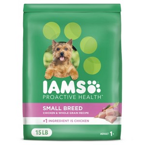 IAMS Proactive Health Chicken and Whole Grains Flavor Small Breed Dry Dog Food - 1 of 4