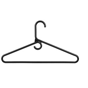 DEILSY White Plastic Hangers - Super Heavy Duty - 1 of 3
