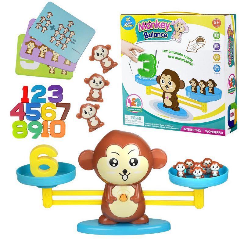 Play Brainy Balancing Monkey Game (65 Pc), 1 of 7
