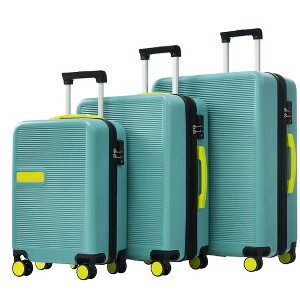 YONWAY 3-Piece Luggage Sets, ABS Hardshell Expandable Luggage Sets, with TSA Lock and Spinner Wheel - 1 of 4