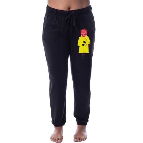 Women's Fleece Lounge Jogger Pajama Pants - Colsie™ Black Xl : Target