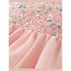 The Children's Place Girls Sleeveless Sequin Mesh Fit And Flare Dress Pink 6 - 4 of 4