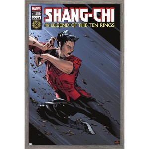 Trends International Marvel Shang-Chi and the Legend of the Ten Rings - Attack Framed Wall Poster Prints - 1 of 4