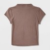Women's Slim Fit Short Sleeve Mock Turtleneck T-Shirt - Wild Fable™ - 4 of 4