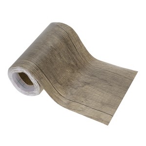 Unique Bargains Self-Adhesive Realistic Textured Wood Grain Repair Tape for Floor Table - 1 of 4
