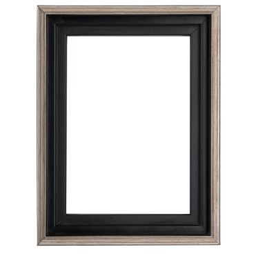 Villisca Metal Floater Picture Frame - Set of 7 (Set of 7) Hokku Designs Color: Black