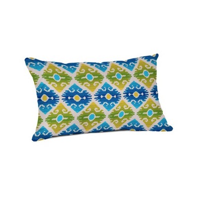 Casual Cushion Patterned 1-Piece Indoor/Outdoor Lumbar Pillow, 19"W x 12"L