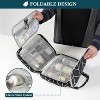 PAVILIA Hanging Toiletry Bag Travel Women Men, Foldable Cosmetic Organizer, Water Resistant Makeup Accessories Essentials Kit - 4 of 4