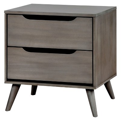 Dawna Mid-Century Modern Nightstand - Furniture Of America