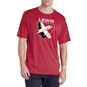 Men's Lewis University Men's Sport Active T-Shirt Primary Logo - 1 of 4