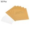 Unique Bargains Hollow Lace Cut Design Foldable Blank Party Greeting Cards 50 Pcs - 3 of 4