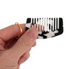 Unique Bargains Portable Mini Keychain Hair Comb 1 Pc - 3 of 4
