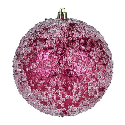 Vickerman Glitter Hail Ball Ornament