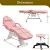 Vynxaria Multi-Purpose Massage Salon Tattoo Chair with Hydraulic Stool & Adjustable Features - 2 of 4