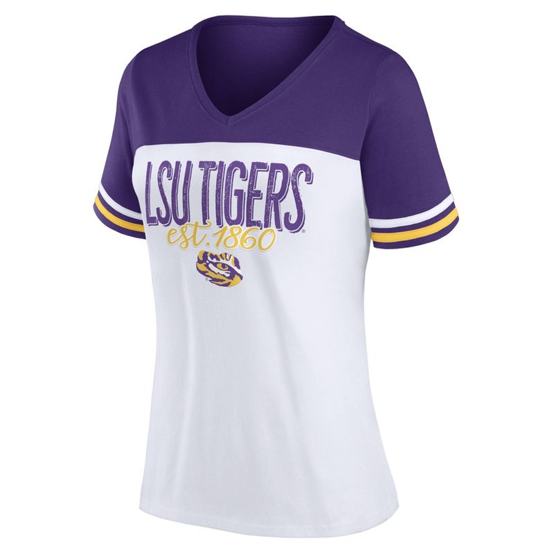 NCAA LSU Tigers Women&#39;s Yolk T-Shirt, 2 of 4
