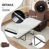 KTMBDW 57.9" Pull Out Sofa Bed, Full Size Sleeper Sofa with Memory Foam Mattress and 2 USB Charging, Loveseat for Living Room, Apartment - 4 of 4