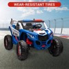 24V Ride On Car for Kids with Remote Control, Battery Powered Off-Road UTV, 4 Shock Absorbers, 6 Mph Max Speed, MP3, Lights, Electric Car - 2 of 4