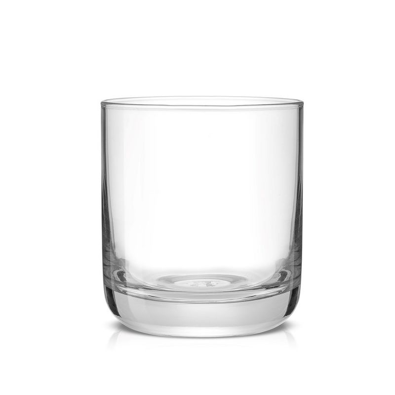 JoyJolt Faye Lead-Free Crystal Drinking Glasses - Set of 6 Glass Tumbler with Heavy Base 10 oz., 5 of 8