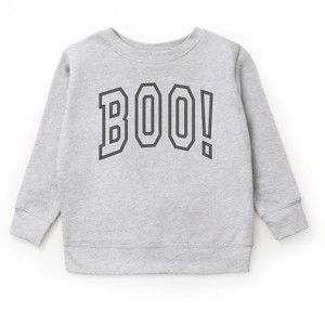 Embroidered Boo Arched - Youth Graphic Sweatshirt - 1 of 4