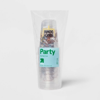 Disposable Clear Plastic Cups - Touchdown - 18oz/30ct - up&up™