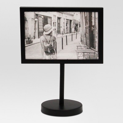 4 x 6 Modern Standing Single Picture Frame Black - Threshold™