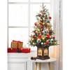 Christmas Tree for Front Door, Christmas Tree with Potted, Xmas Tree with Red Berries, Xmas Tree for Holiday Decor - 3 of 4