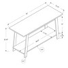 INFURNIC TV Stands and Consoles Modern TV Console with Storage Shelves and Sturdy Support for Living Room Bedroom, Grey, 42"*15.75"*22.5" - 3 of 4