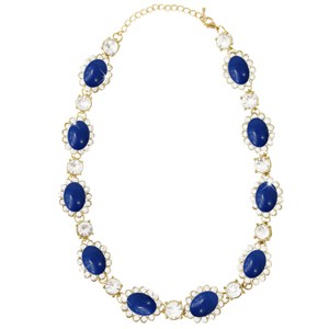 Wrapables Vibrant Cabochon and Crystal Necklace - 1 of 4