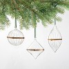 3pc Hinge Ornament Set - Hearth & Hand™ with Magnolia - 3 of 3