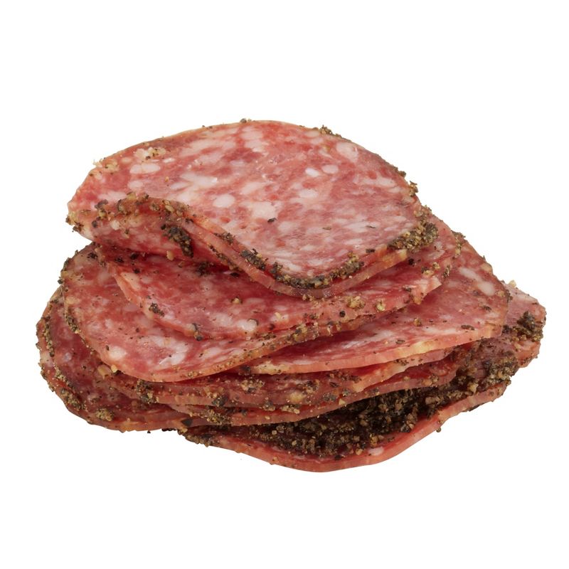 Columbus Peppered Salame Deli Meats - 10oz, 4 of 5