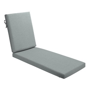 ARDEN Foam Outdoor Chaise Lounge Cushion, 21 x 72, made with ProFoam, Rain-proof, Fade Resistant - 1 of 4