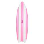 BARBIE The Movie x FUNBOY Inflatable Surfboard Pool Float - White/Pink