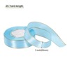 Unique Bargains Double Face Wide Satin Ribbon with Gold Edges for Wedding Bouquet - 2 of 4