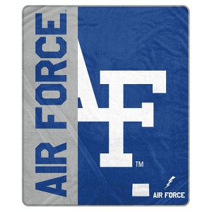 NCAA Air Force Falcons Ultra Soft Tailgate Throw Blanket - 1 of 2
