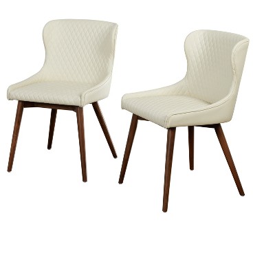 Set Of 2 Seguro Dining Chairs Cream - Buylateral : Target