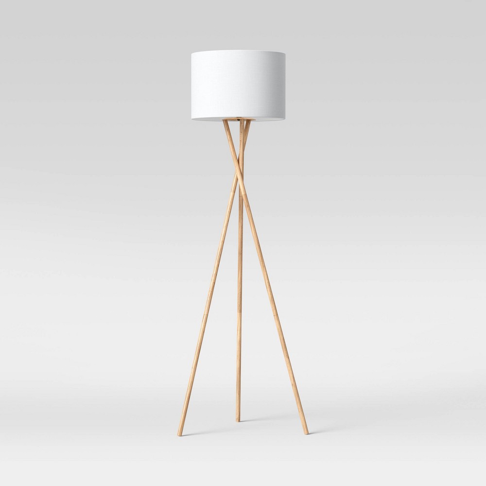 Tripod Floor Lamp Natural - Threshold