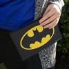 Batman Classic Bat Shield Logo Makeup Cosmetic Bag Organizer Pouch - 3 of 4
