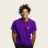 Dalix Ghost Embroidered Soft Cotton Short Sleeve T Shirt Mens - 3 of 4